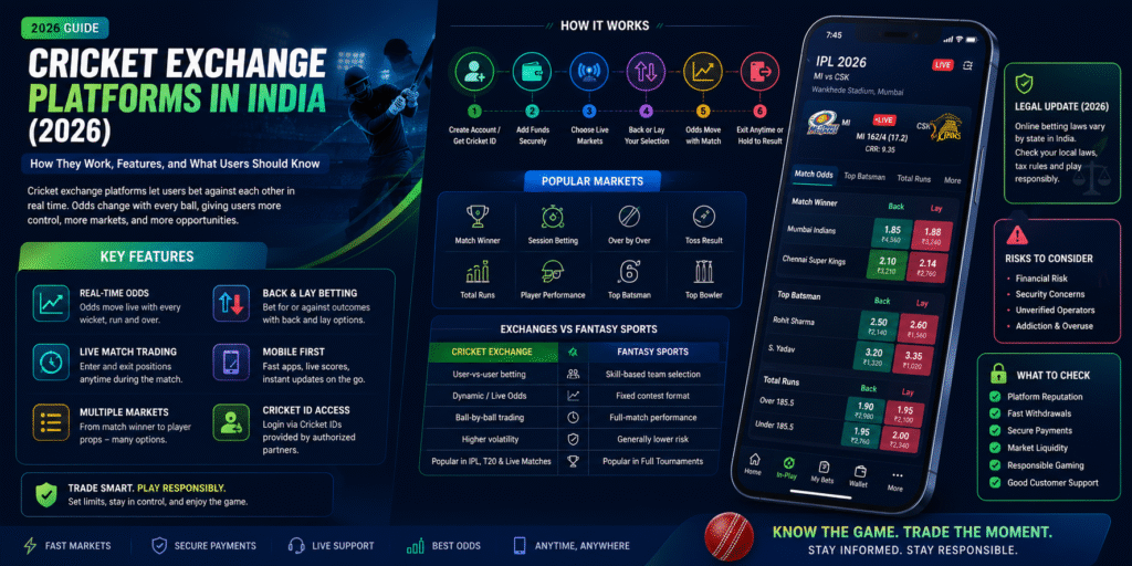Top Cricket & Casino Platforms in India 2026 | IPL Exchange Guide
